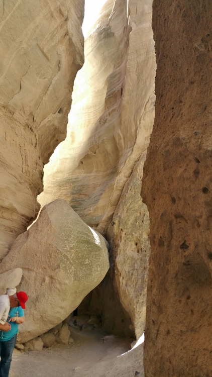 tent rock slot canyon trail